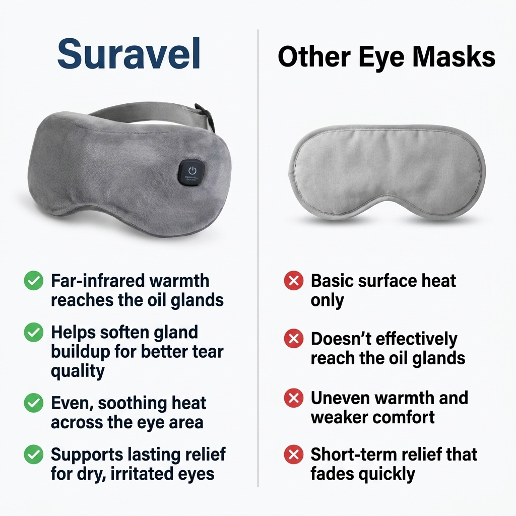 Heated Eye Mask for Dry Eyes