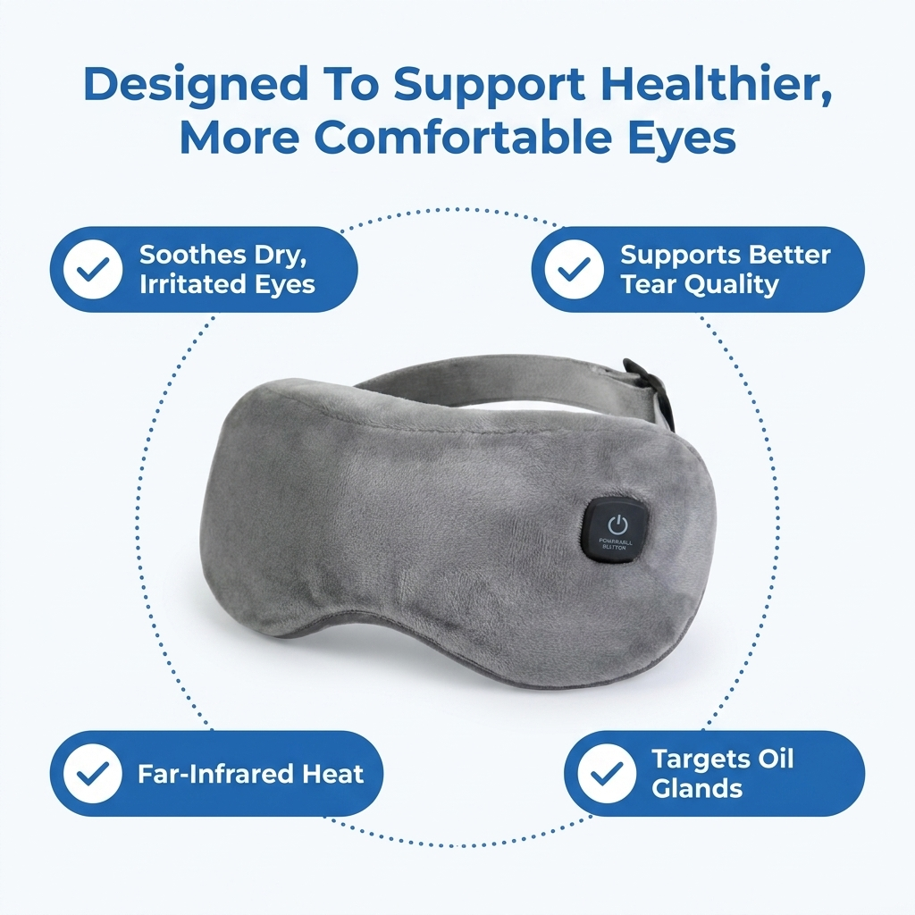Heated Eye Mask for Dry Eyes